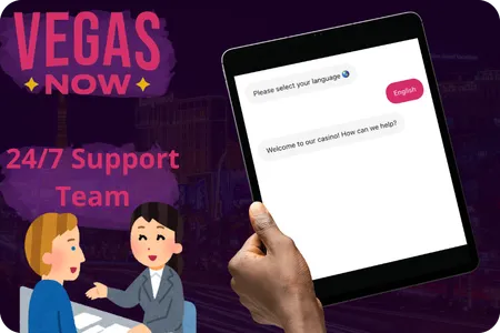 VegasNow support